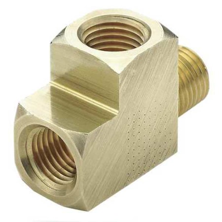 Parker Street Tee Brass Street Tee, 1/2 in Female NPT X 1/2 in Male NPT L2225P-8