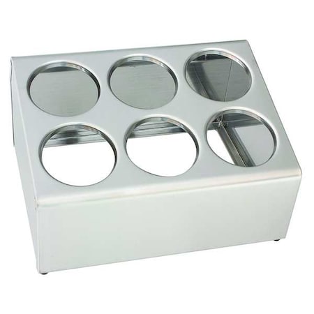 Crestware Flatware Dispenser, 6 Hole CFD6