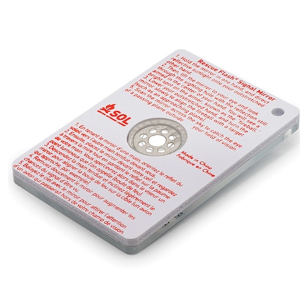 Adventure Medical Rescue Flash Mirror, Packaged, Kit, Plastic Case 0140-1004