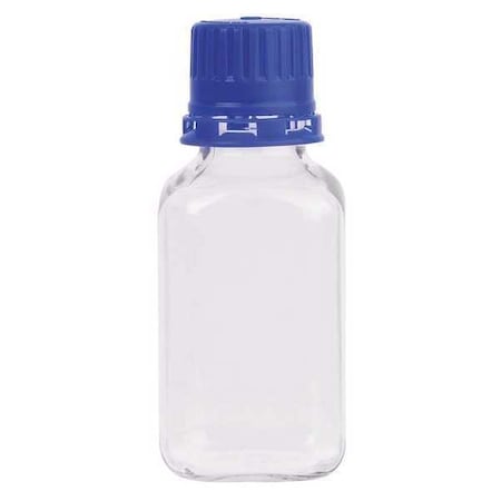 Wheaton Bottle, PETG, 250mL, Square, PK24 WPBGC0250S