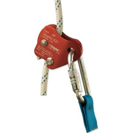Tractel Rope Grab, For Rope Size 1/2", Aluminum DK2L1Z