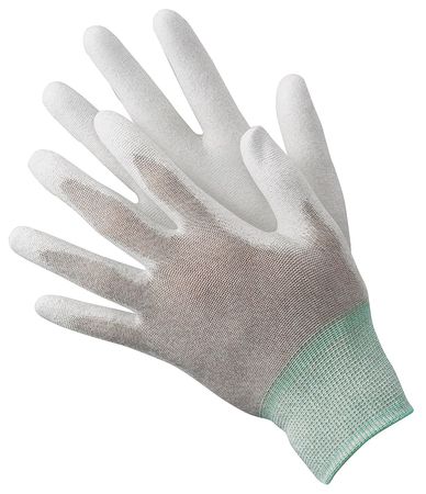 CONDOR Antistatic Glove, XL, Nylon/CopperFiber, PR 19L042
