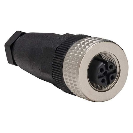 Telemecanique Sensors Internal Thread Connector, 125VAC/150VDC XZCC12FDM40B
