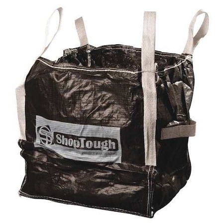 Shoptough Bulk Bags, 165 g/sq m, Black, Easy Tie ST8