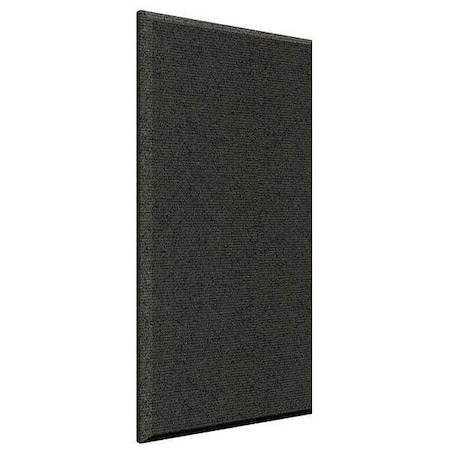 Auralex Acoustics Acoustic Panel, Obsidian, 24 in W, 4 ft L, 2 in Thick, Black B224OBS