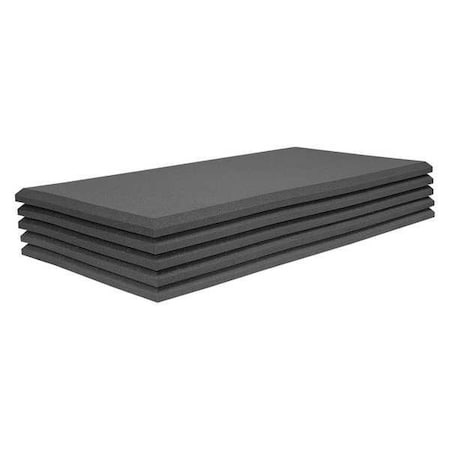 Auralex Acoustics Acoustic Panel, 2 ft. W, 4 ft. L, PK10 15SFP48CHA