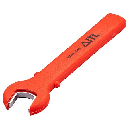 Itl 1000V Insulated Single Open-End Wrench, 17 mm 00340