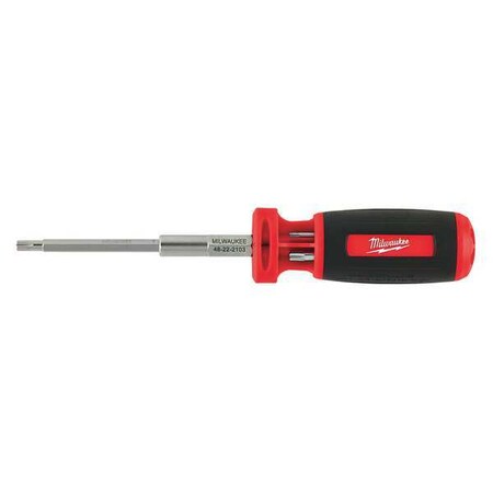 Milwaukee Tool Phillips, TORX Bit 6 in, Drive Size: 1/4 in , Num. of pieces:8 48-22-2103