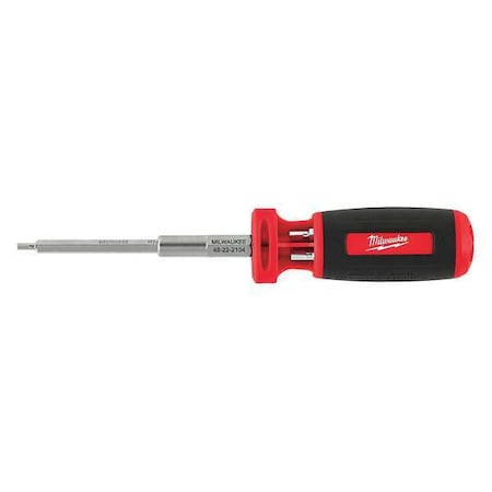 Milwaukee Tool Hex Bit 6", Drive Size: 3-1/2" , Num. of pieces:1 48-22-2104