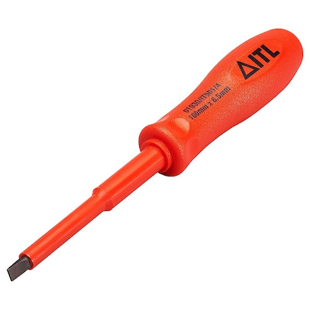 Itl Insulated Screwdriver 1/4 in Round 01930
