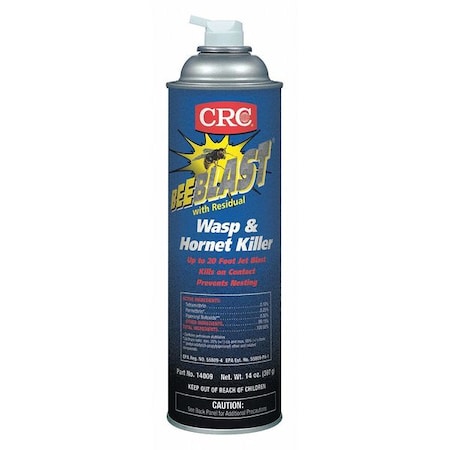 Crc 14 oz. Aerosol Outdoor Only Wasp and Hornet Killer 14009