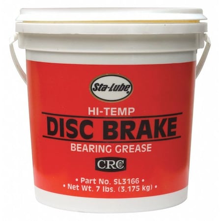 Sta-Lube Disc Brake Wheel Bearing Grease, 7 Lbs SL3166