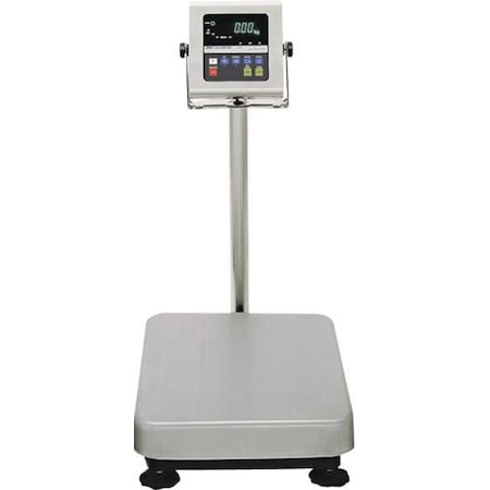 A&D Weighing Digital Floor Scale 500 lb. Capacity HV-200KWP
