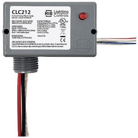 Functional Devices-Rib Closet Light Controller, Door, Gray, 120VAC CLC212