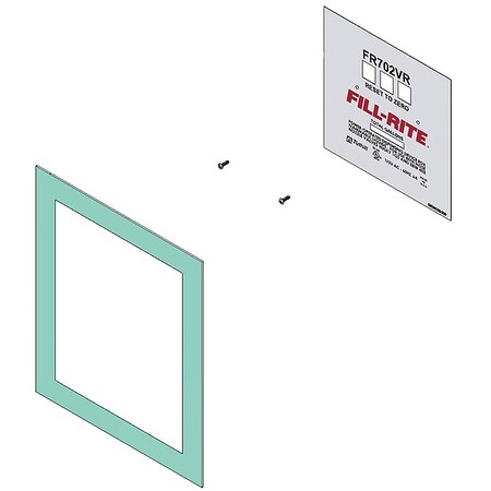 Fill-Rite Faceplate Kit KIT702VRFP