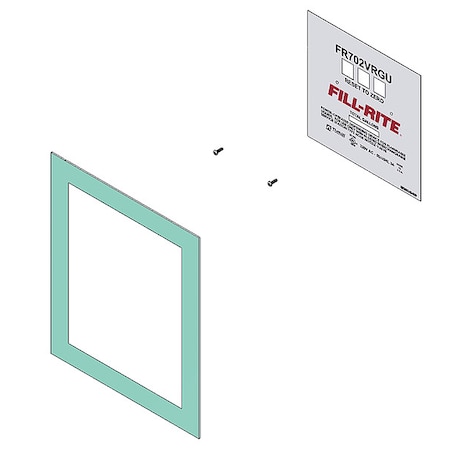 Fill-Rite Faceplate Kit, For Fill-Rite KIT702VRGUFP