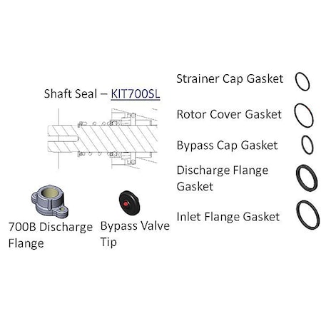 Fill-Rite Conversion Kit, For Fill-Rite KIT700BD