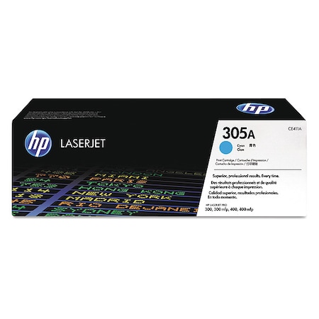 Hp Toner Cartridge, Cyan CE411A