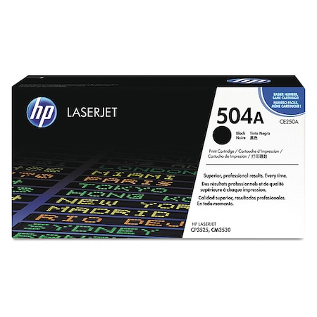Hp Toner Cartridge, Black CE250A