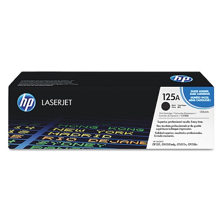 Hp Toner Cartridge, Black CB540A