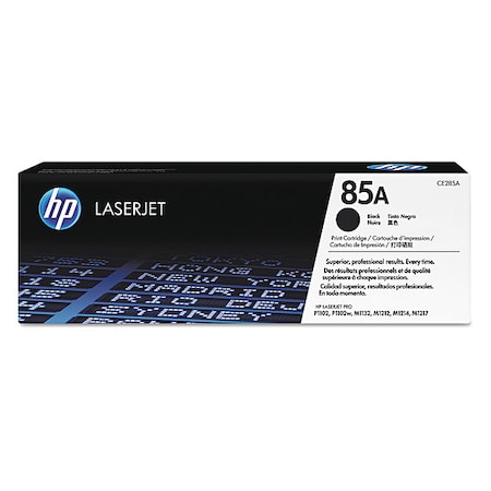 Hp Toner Cartridge, Black CE285A