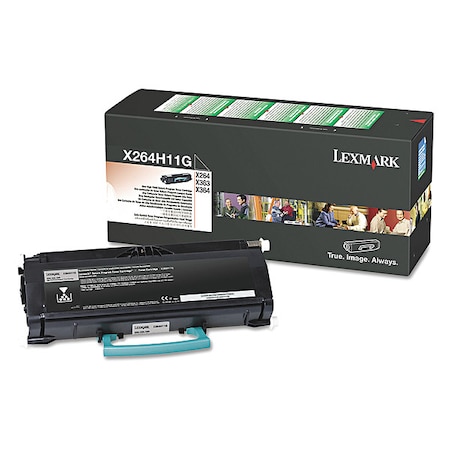 Lexmark Toner Cartridge, Black X264H11G