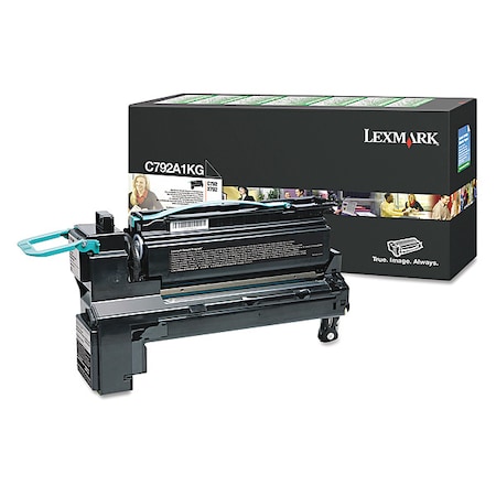 Lexmark Toner Cartridge, Black C792A1KG