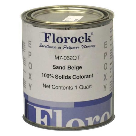 Florock Epoxy Colorant, Sand Beige, 1 qt. M7-062QT