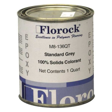 Florock Epoxy Colorant, Standard Gray, 1 qt. M8-136QT