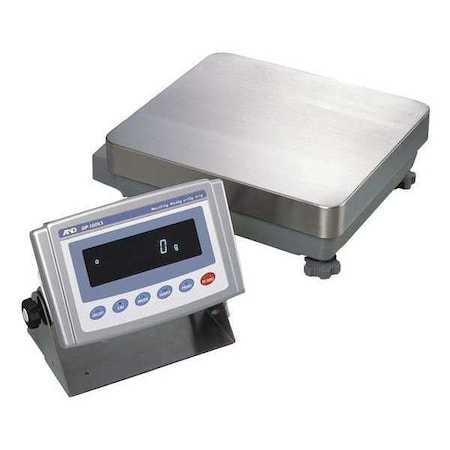 A&D Weighing Digital Platform Bench Scale with Remote Indicator 31kg Capacity GP-30KS