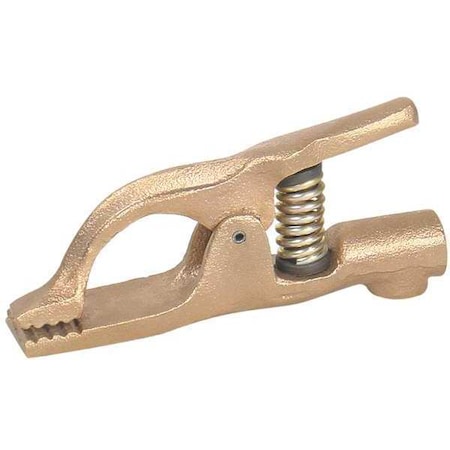 ZORO SELECT Brass Ground Clamp 300A, 1 ln 19N767