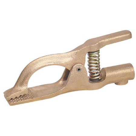 Zoro Select Brass Ground Clamp 400A, 1 1/2ln 19N768