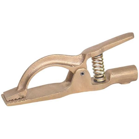 Zoro Select Brass Ground Clamp 600A, 1 1/2ln 19N769