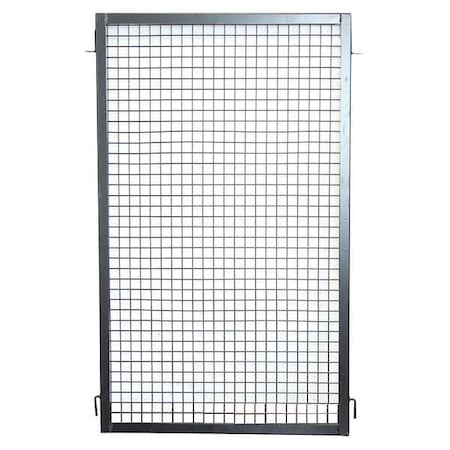 Zoro Select Wire Partition Panel, W 2 Ft x H 5 Ft 19N873