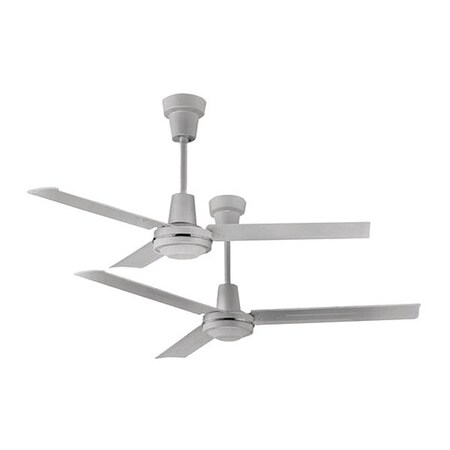 120v 56 Blade Dia White Commercial Ceiling Fan 800 Cfm 56 Blade