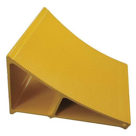 Zoro Select Wheel Chock.Alum, W 7 In, H 8 In 19P542