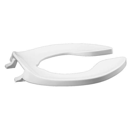 Centoco Toilet Seat Without Cover, Self-Sustaining Check Hinge, Elongated, White 1500STSCCSS-001