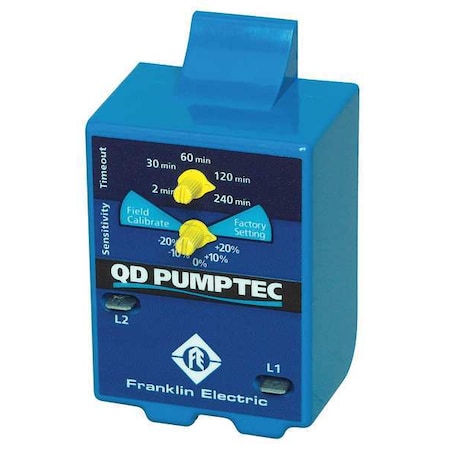 Franklin Electric Motor Protector, Single Phase, 230V 5800070600