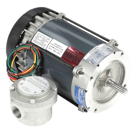 Leeson Hazardous Loc Mtr, Cap Strt/Ind Run, 1/3HP 056C17G5320