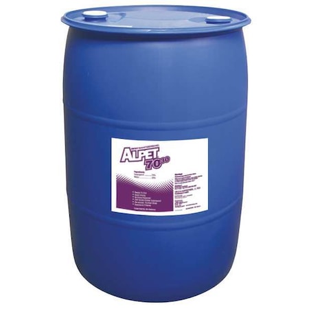 Best Sanitizers All Purpose Industrial Cleaner, 50 gal. Drum, Unscented, Blue SC10001