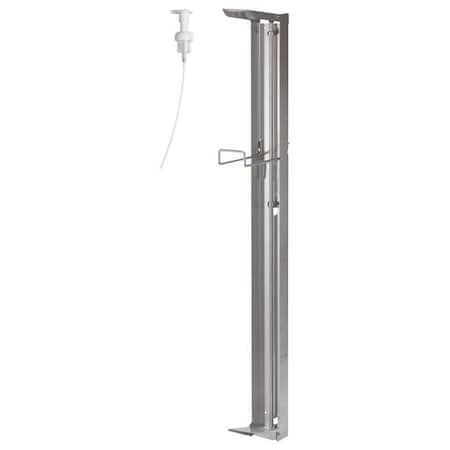 Best Sanitizers Industrial Dispenser, 1250mL, Stainless MD10110