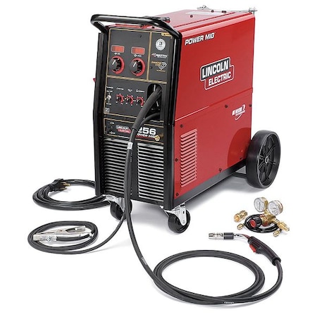 LINCOLN ELECTRIC MIG Welder, Power MIG, 1, 208/240V AC, 30 to 300A DC, 40 % K3068-1