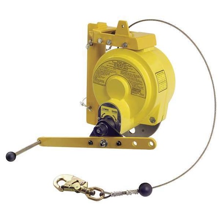 Gemtor Man Rated Winch, 310 lb, Forged Steel, For Use With: Gemtor Tripods, Davits and Quadpods MRW-50