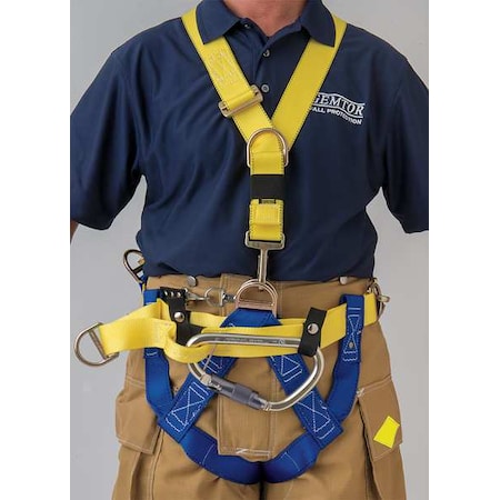 Gemtor Rescue Harness, 44"-56", Nylon 543CH3-4T