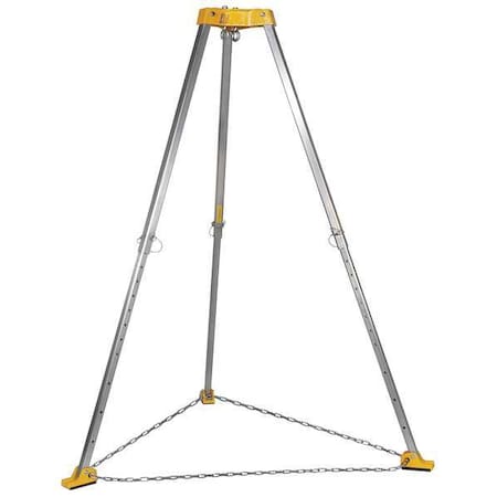 Gemtor Tripod, 310 lb., Yellow TP-9
