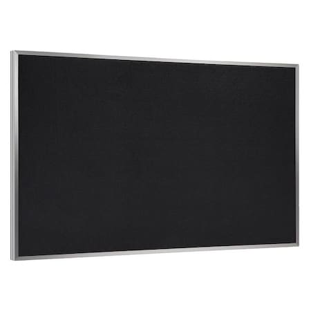 Ghent Rubber Bulletin Board 48"H x 72"W ATR46-BK