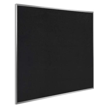 Ghent Bulletin Board, Recycled Rbbr, Blk, Indoors ATR44-BK