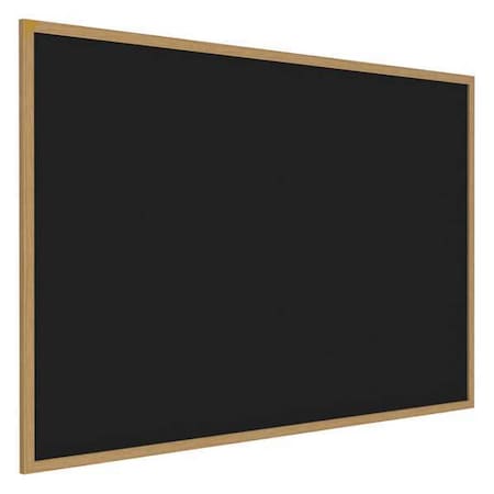 Ghent Rubber Bulletin Board 48-5/8" x 96-5/8", Black WTR48-BK