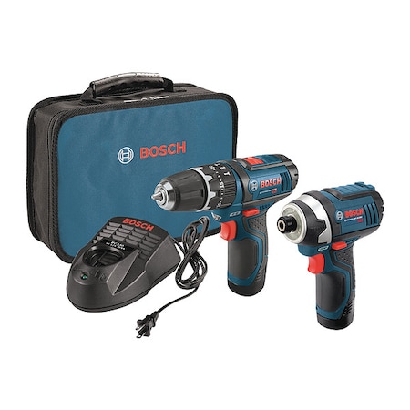 Bosch Cordless Combination Kit, 12V, 2 Tools CLPK241-120
