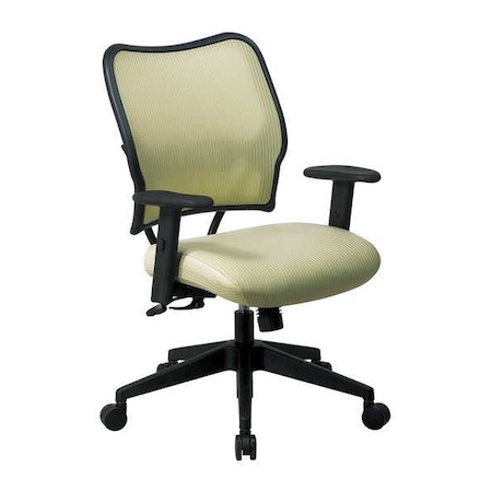 Office Star Desk Chair Desk Chair, 19-3/4" to 23-3/4" Height, Fabric, Green 13-V66N1WA